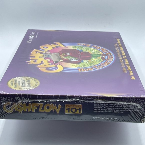 Cashflow 101 Board Game by Robert Kiyosaki - New Sealed In Box - Picture 5 of 9